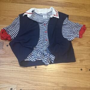 Stranger Things Scoops Ahoy Spirit Costume Top Adult XL